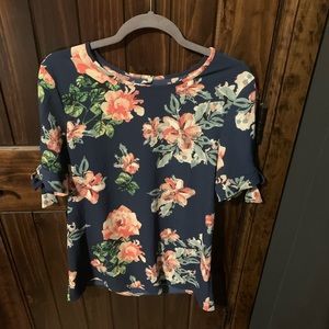 Floral blouse
